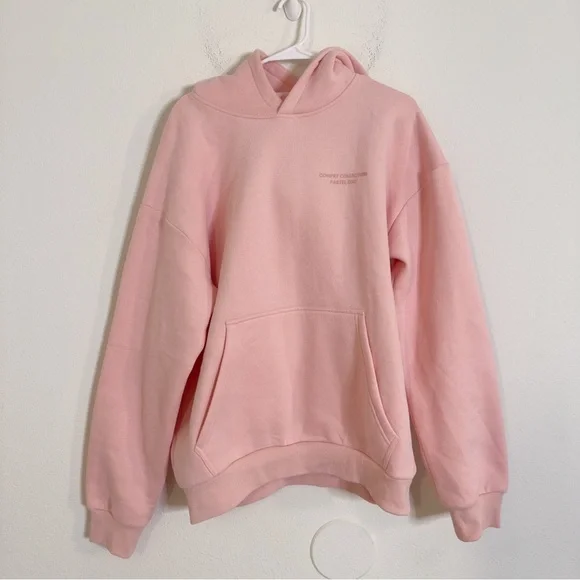 Comfrt oversized pastel bubblegum hoodie sweatshirt - Picture 4 of 9